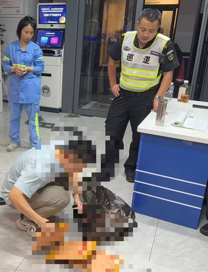 事发上海市中心！街头